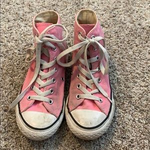 Pink converse